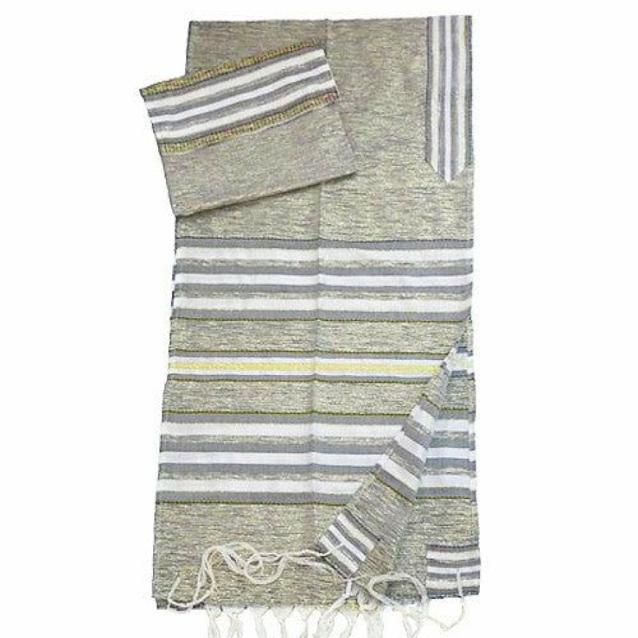 Gabrieli Tallits * | Gabrieli Tallit Gabrieli Tallits Orr Silk Tallit Gold