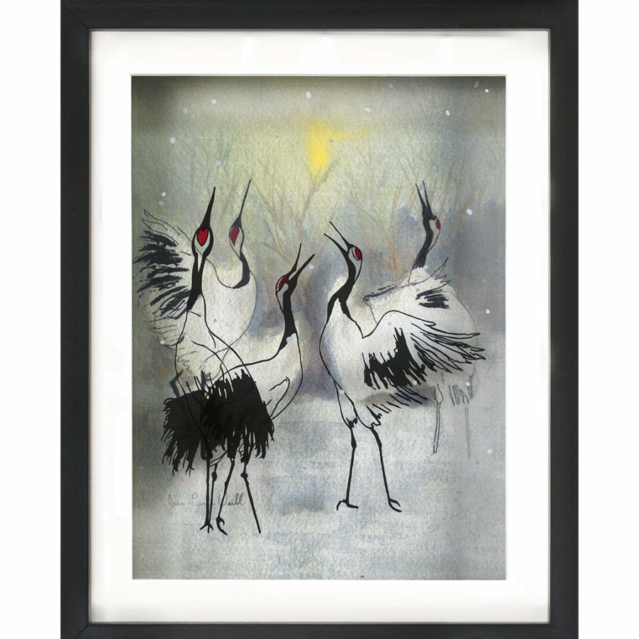 Art & Judaica * | Jean-Pierre Weill Cranes In Winter Petite