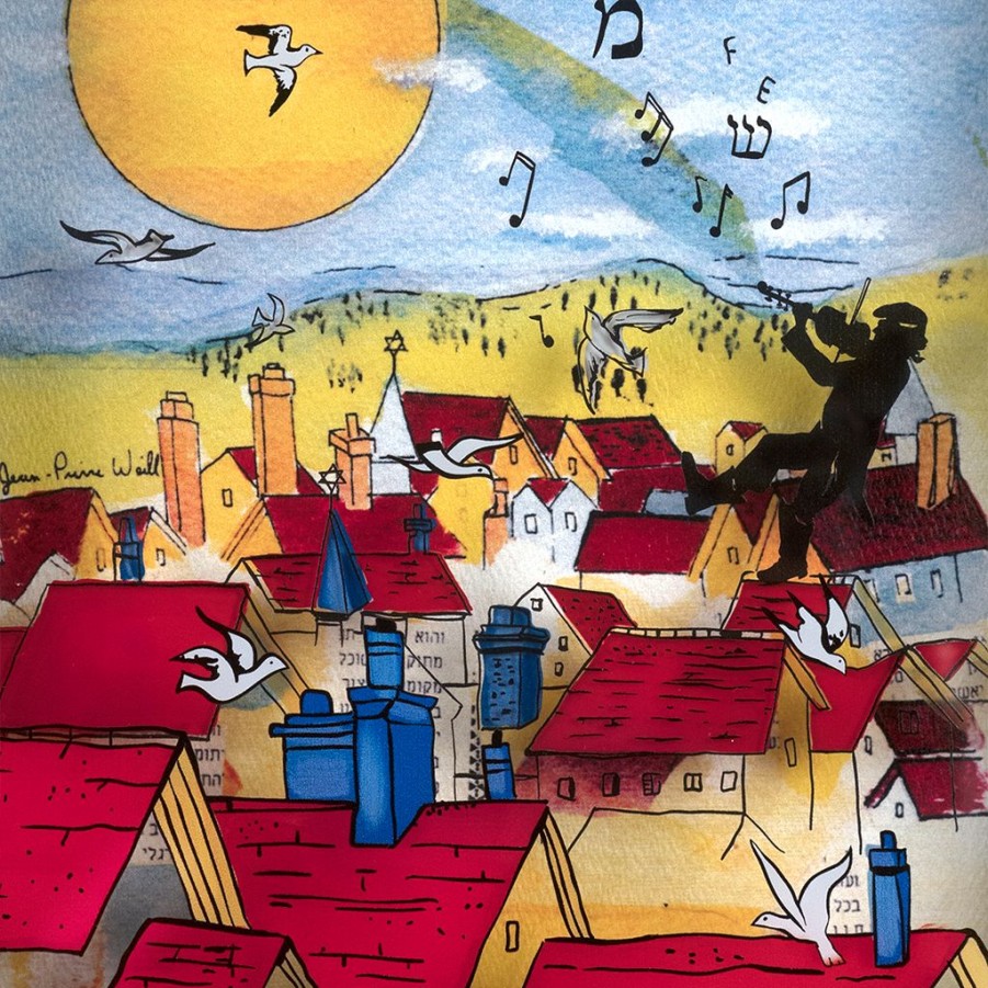 Art & Judaica * | Jean-Pierre Weill Art & Judaica Fiddler On The Roof Petite