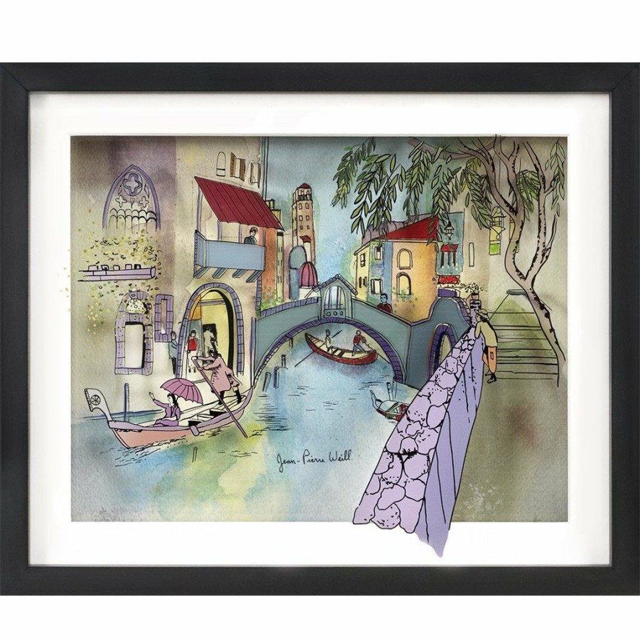 Art & Judaica * | Jean-Pierre Weill Art & Judaica Venice Autumn Petite