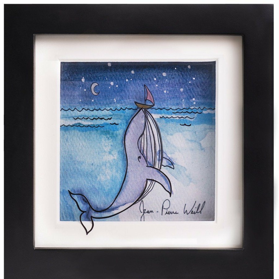 Art & Judaica * | Jean-Pierre Weill Whale Mini Art & Judaica