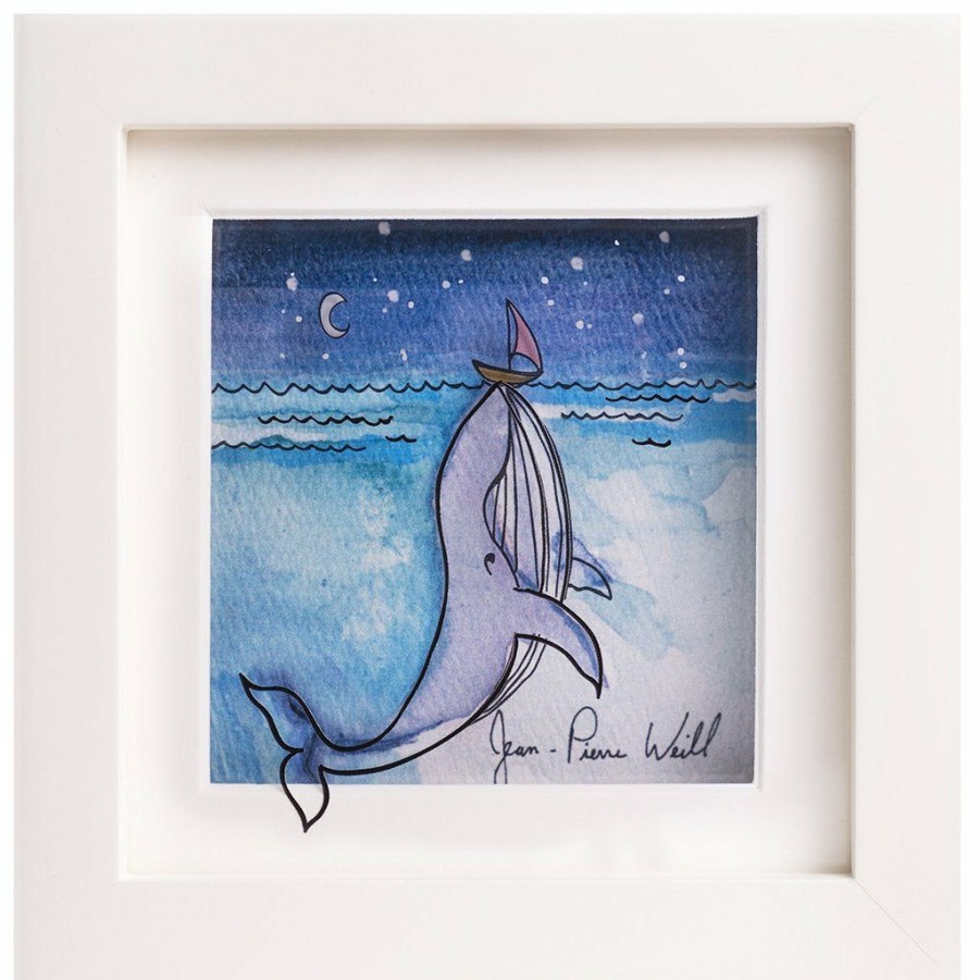 Art & Judaica * | Jean-Pierre Weill Whale Mini Art & Judaica