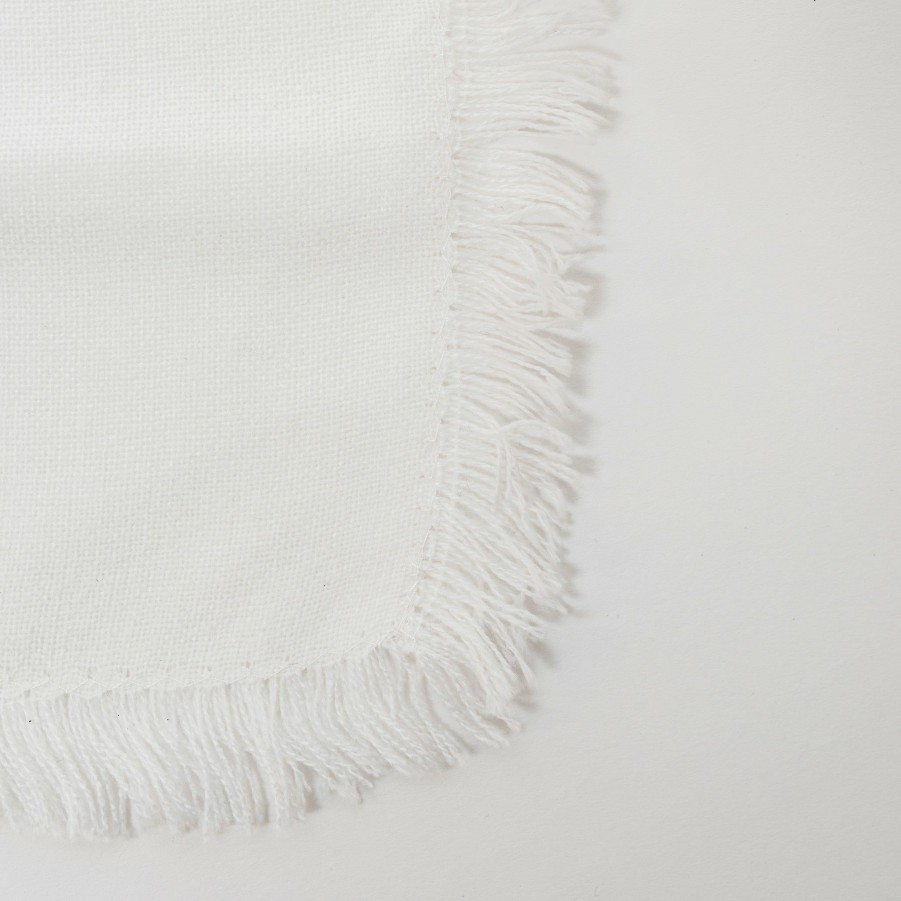 Home & Special Occasions * | Gabrieli Tablecloths Classic Design White On White