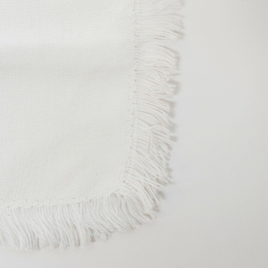 Home & Special Occasions * | Gabrieli Tablecloths Classic Design Silver On White Home & Special Occasions