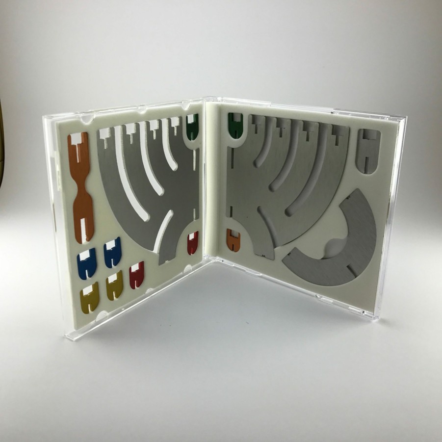 Art & Judaica * | Ido Drukker Compact Menorah Art & Judaica