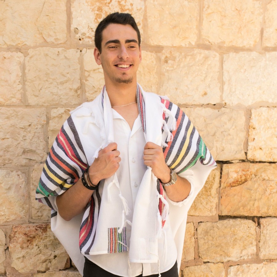 Gabrieli Tallits * | Gabrieli Tallit Gabrieli Tallits Purim Wool Tallit