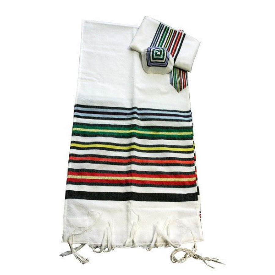 Gabrieli Tallits * | Gabrieli Tallit Gabrieli Tallits Purim Wool Tallit