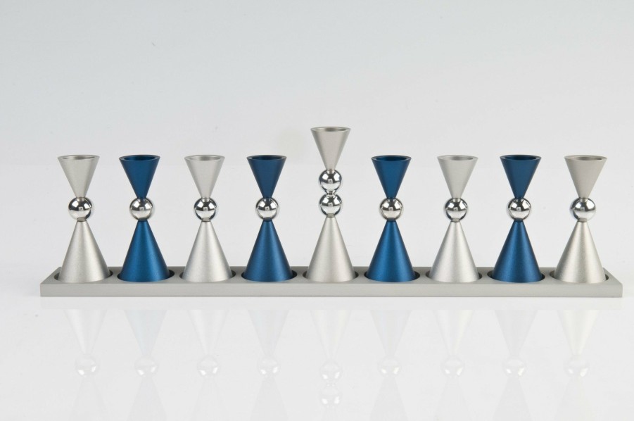 Art & Judaica * | Agayof The Mini Ball Menorah Art & Judaica