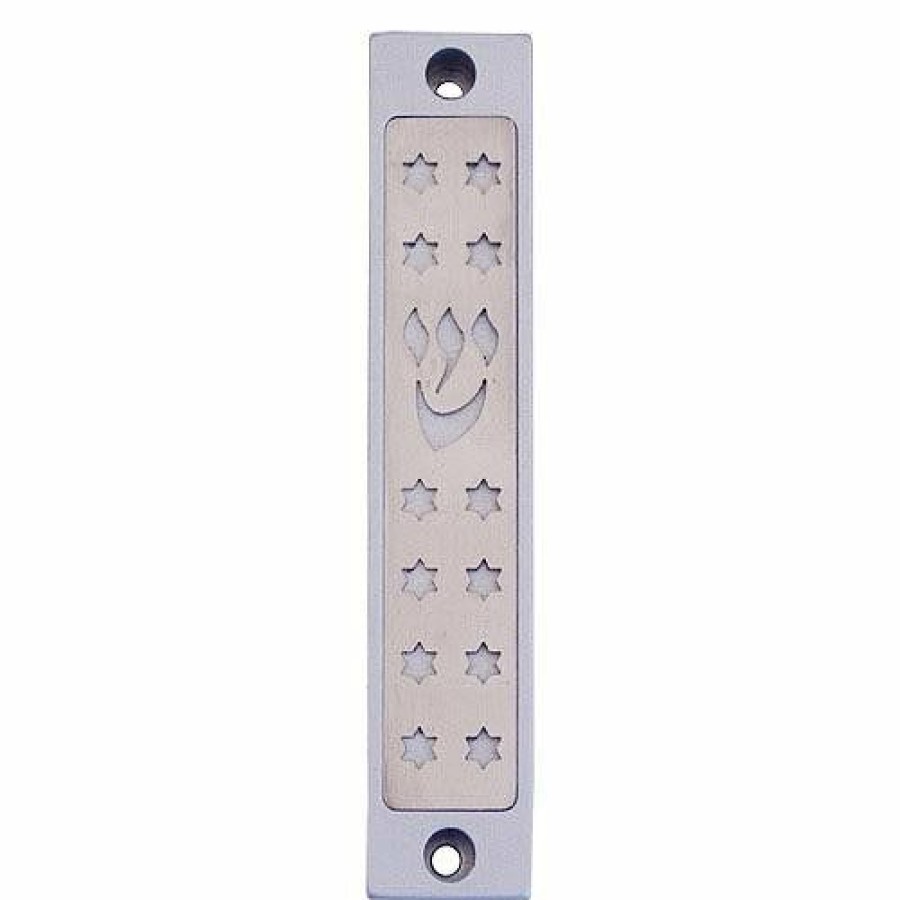 Art & Judaica * | Agayof Stars Series Mezuzah Art & Judaica