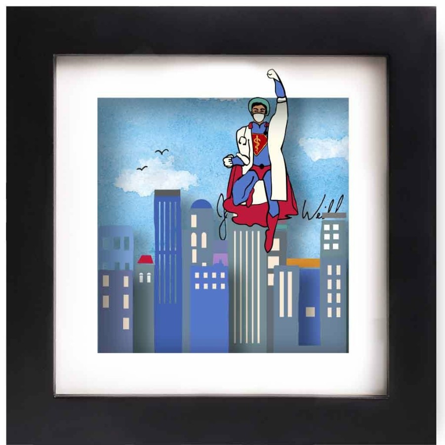 Art & Judaica * | Jean-Pierre Weill Art & Judaica Medical Superhero M Mini