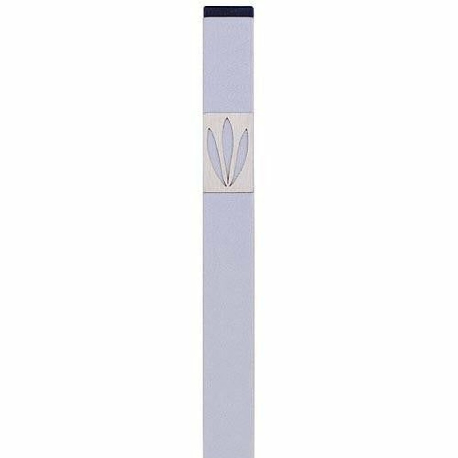 Art & Judaica * | Agayof Art & Judaica Leaves Shin Mezuzah M