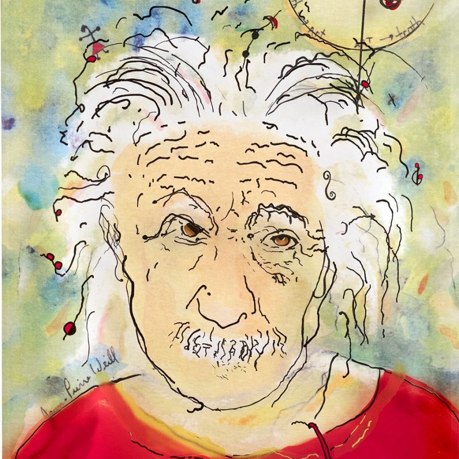 Art & Judaica * | Jean-Pierre Weill Art & Judaica Einstein Petite