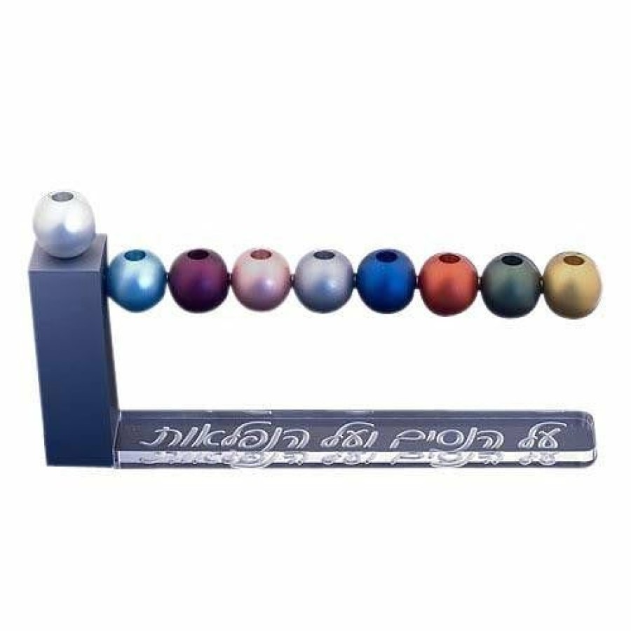 Art & Judaica * | Agayof Miracles & Wonders Menorah Multi