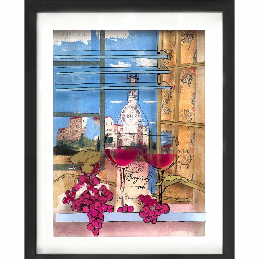 Art & Judaica * | Jean-Pierre Weill Art & Judaica Burgundy Wine Petite