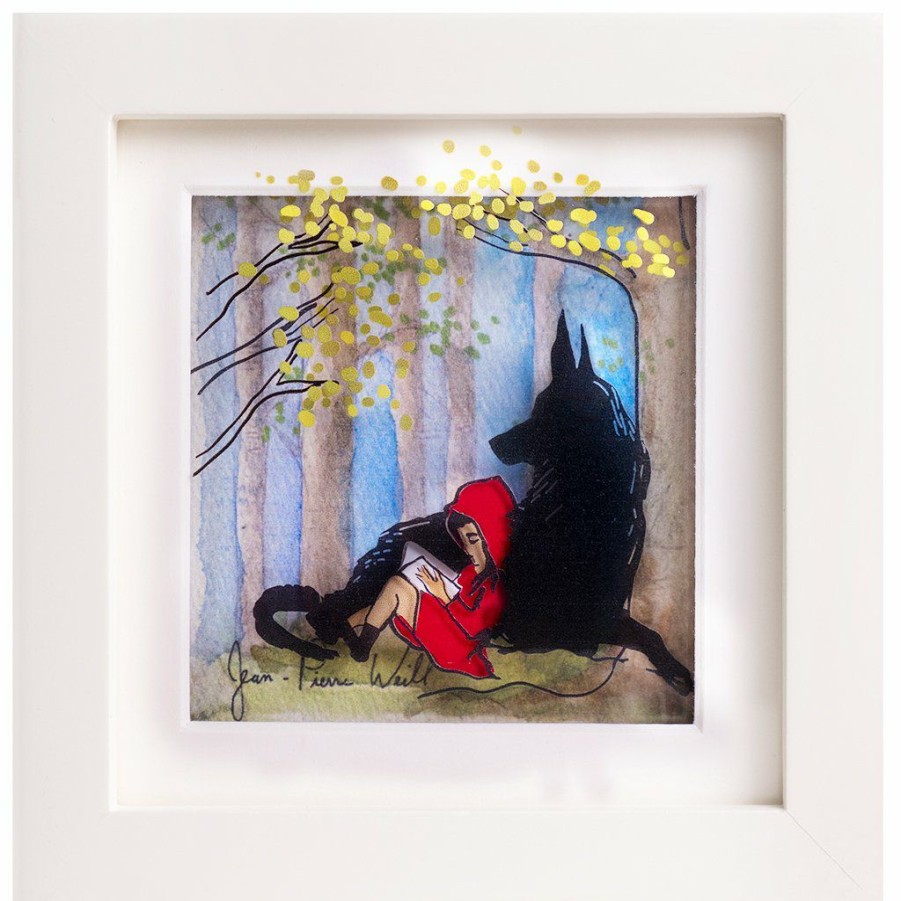 Art & Judaica * | Jean-Pierre Weill Red Riding Hood Mini Art & Judaica