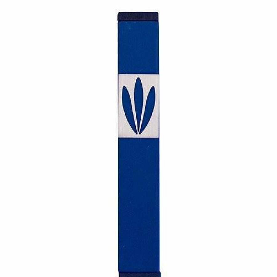 Art & Judaica * | Agayof Art & Judaica Leaves Shin Mezuzah S