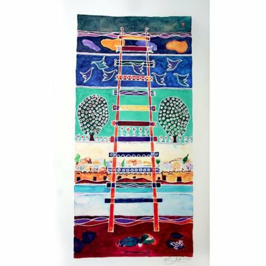 Art & Judaica * | Morris Dahan Jacob Ladder New