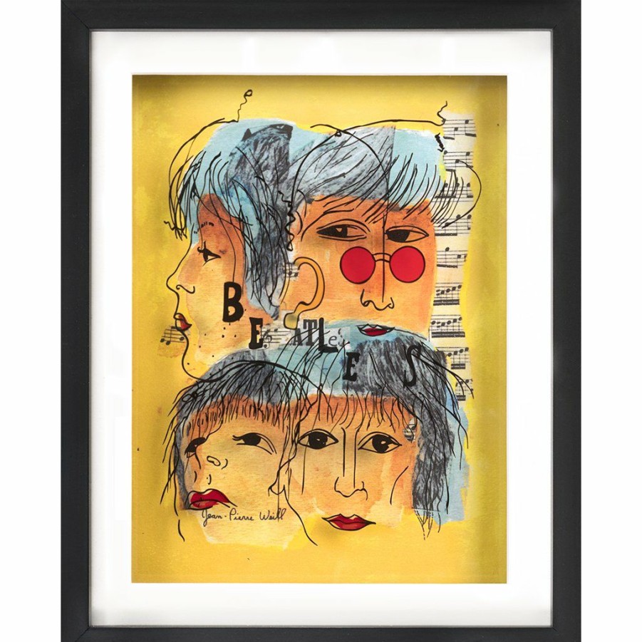 Art & Judaica * | Jean-Pierre Weill The Beatles Petite Art & Judaica