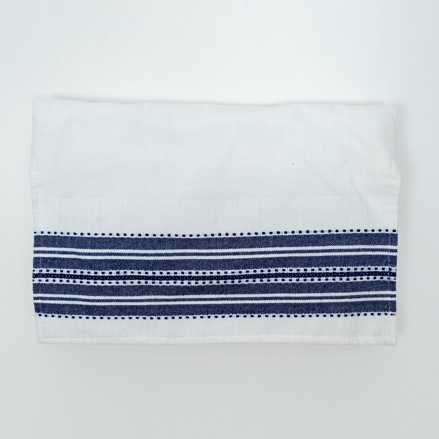 Elegant Gabrieli * | Gabrieli Tallit Gabrieli Tallits Elia Cotton Tallit Blue On White