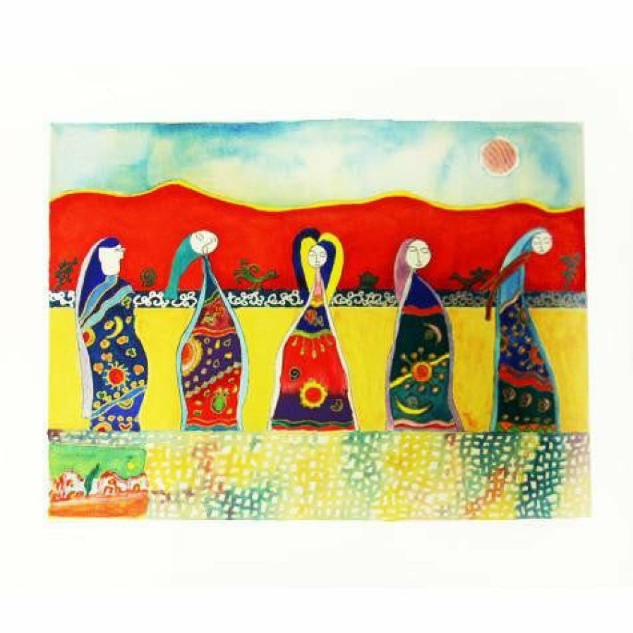 Art & Judaica * | Morris Dahan Art & Judaica 5 Women