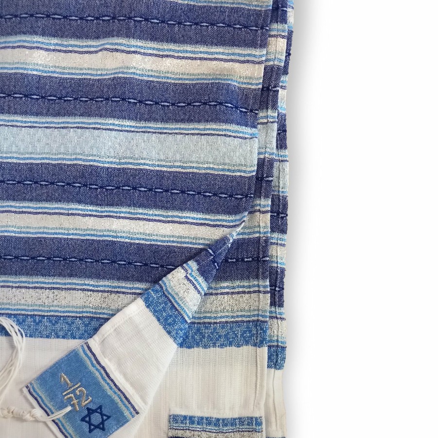 Elegant Gabrieli * | Gabrieli Tallit Independence Tallit/72 Limited Edition Cotton Tallit