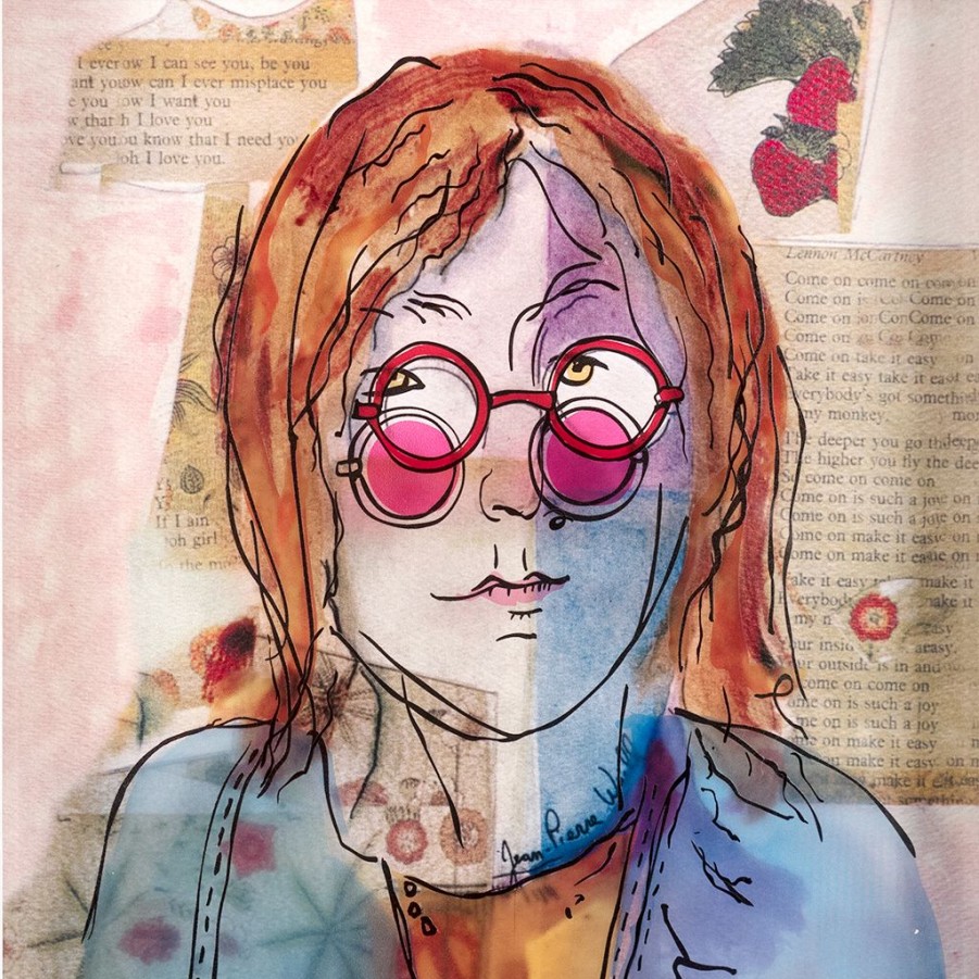 Art & Judaica * | Jean-Pierre Weill John Lennon Petite