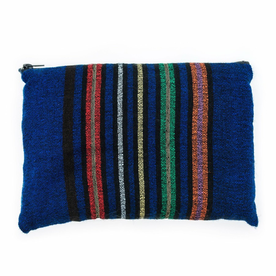 Gabrieli Tallits * | Gabrieli Tallit Purim Wool Tallit Blue Gabrieli Tallits