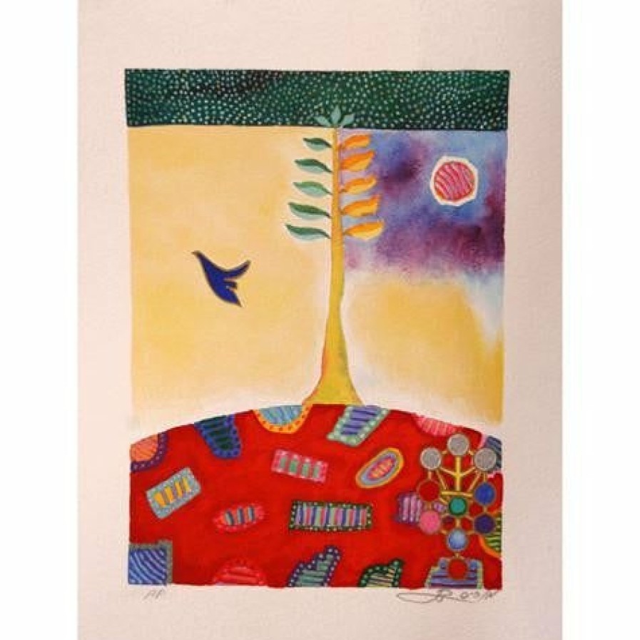 Art & Judaica * | Morris Dahan Small Tree Of Life